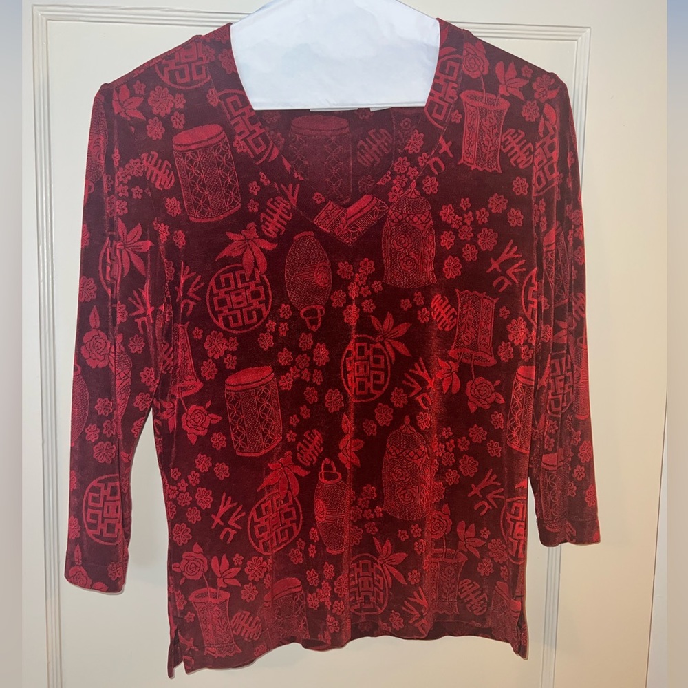 Chico’s Travelers Top - Size 1 (Medium/8)